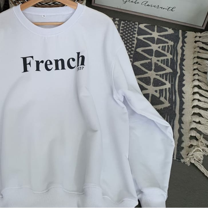 Mvp - French Sweater XXL - Sweater Pria dan Wanita Big Size