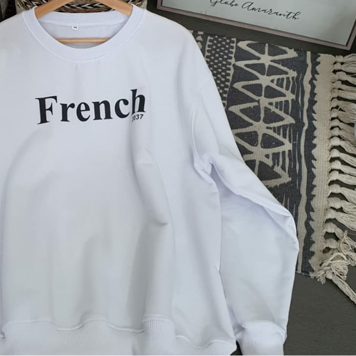 Pro.Coll - French Sweater XXL - Sweater Pria dan Wanita Big Size