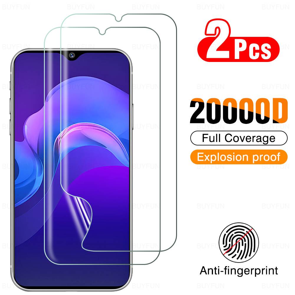 2pcs Film Pelindung Layar Hydrogel Full Cover Untuk Vivo S7 / S7T / S9 / Y51S / Iqoo 5 / Iqoo 5pro / Y73S / S7E / Y51S / Y30 / Y60 / Y30Pro / Y3Oo 5s / Y60