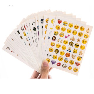 Instragam Stiker  Emoji  Smiley Face untuk  Buku Diari 
