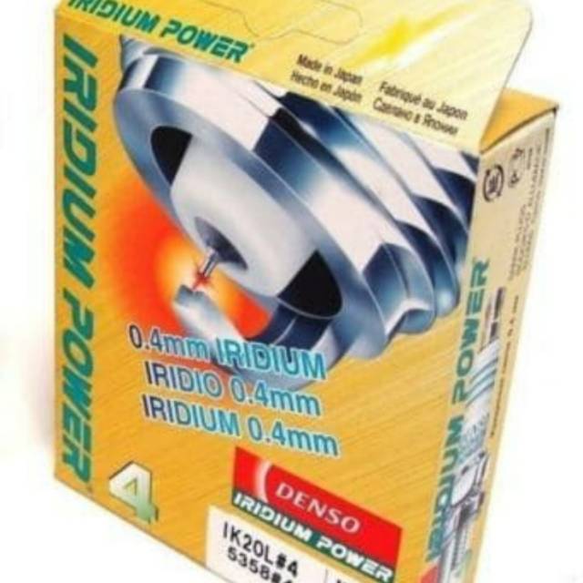 Busi Iridium Honda Freed 2009- Denso IK20L Original Harga Satuan