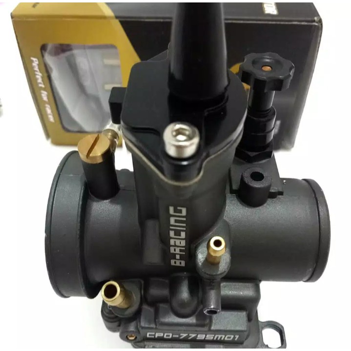 Karburator CPO Original  100 % Pwk 30 - Karbu Kotak Black Series Berikut Intake - Pilot Main Jet
