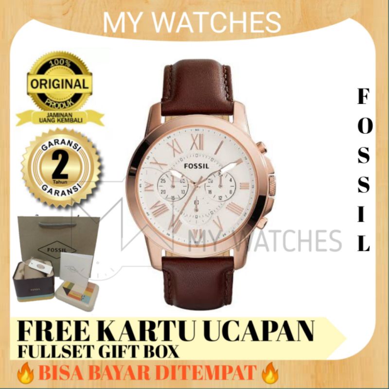 Jam Tangan Pria Grant Chronograph Original Fs4991