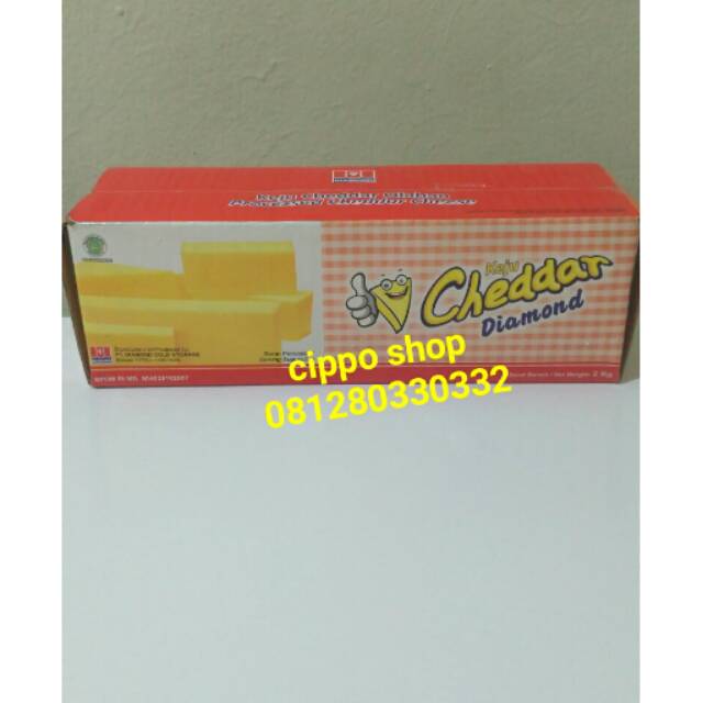 

Keju PREMIUM Processed Cheddar Cheese 2 kg , SPECIAL PRICE....!!!