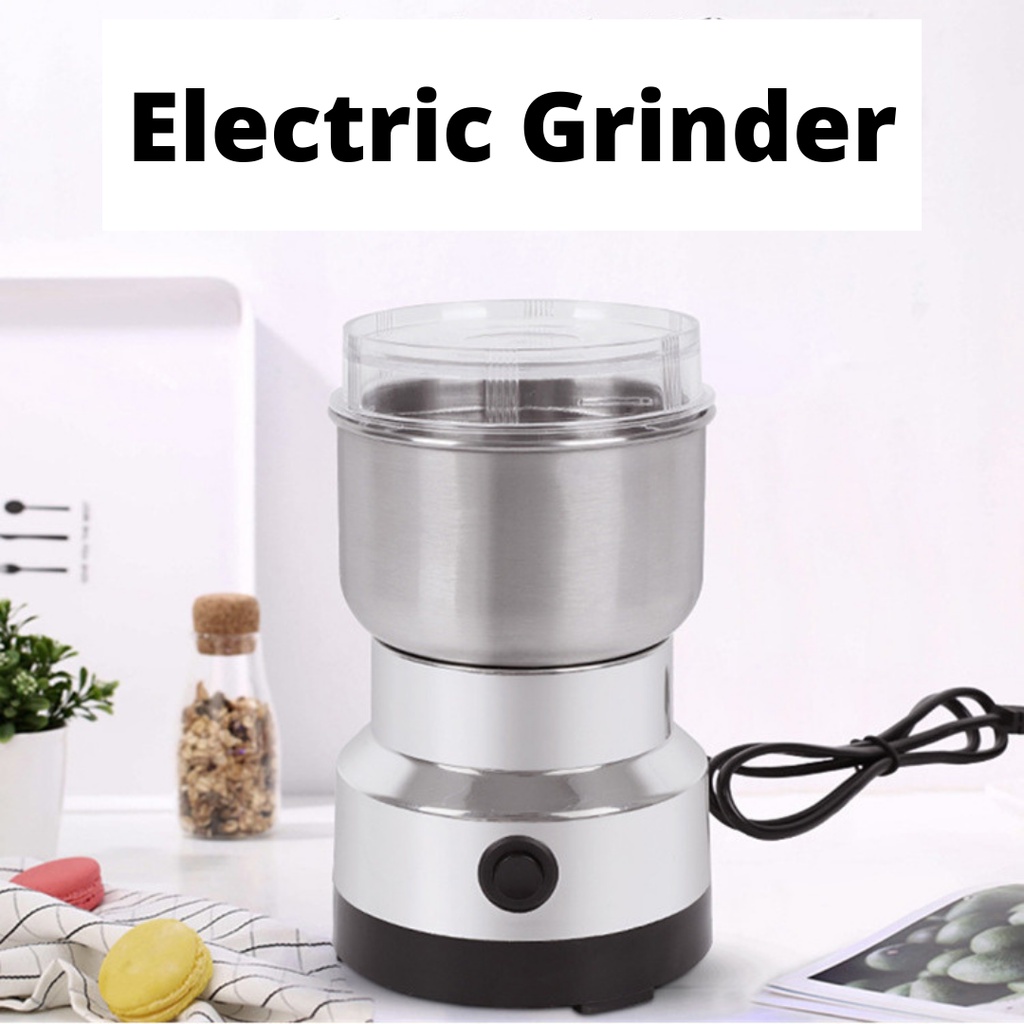 Penggiling Bumbu Dan Penggiling Kopi Electric Coffee Grinder Blender Bumbu Dapur 150W