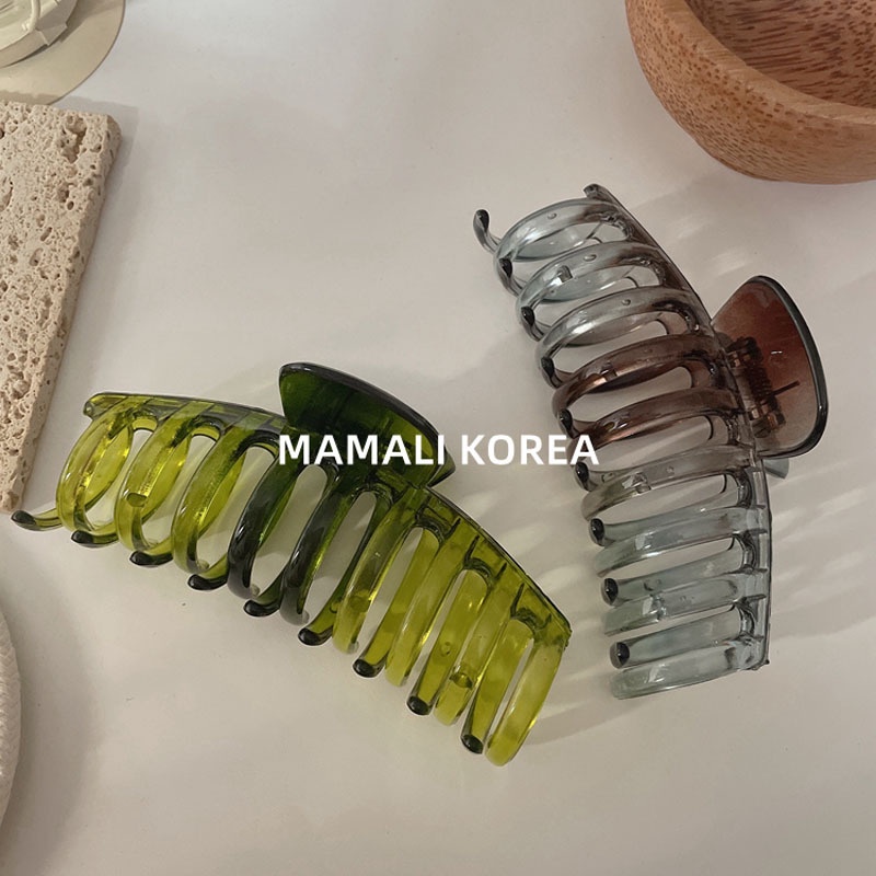 JEPIT JEPITAN CAKAR BADAI CEPOL HAIRCLIP JEDAI JUMBO MODEL TULANG KLIP BESAR PANJANG TRANSPARAN RAMBUT TEBAL KOREA WANITA KOREAN WOMEN SHARK JAW THICK HAIR ACCESSORIES BONE CLUTCHER CLAW CLIP CLIPS ACRYLIC TRANSPARENT COLOR LARGE BIG SIZE