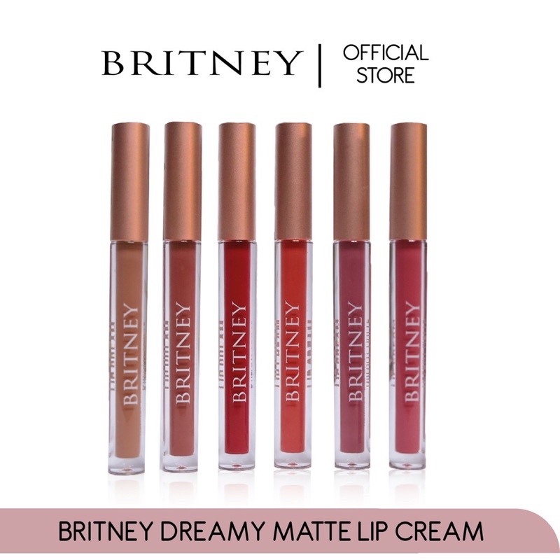 Purbasari Britney Dreamy Matte Lip Cream