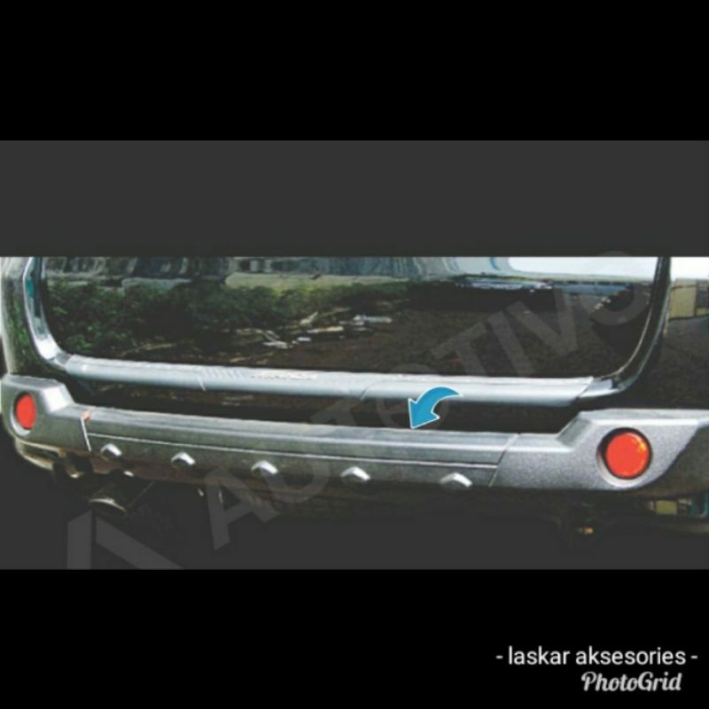 rear bumper guard / pengaman bumper belakang mobil daihatsu xenia new / vvti