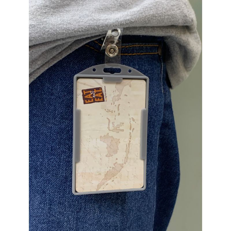 

Name Tag Holder Id Card Mika Jepit panitia karyawan Siswa Murah