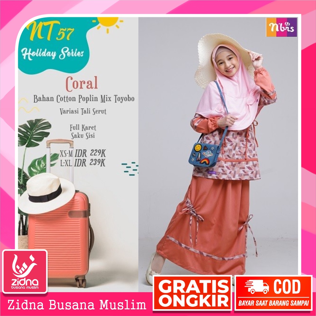 GAMIS NIBRAS REMAJA NT 057 / GAMIS PROMO(READY STOK)