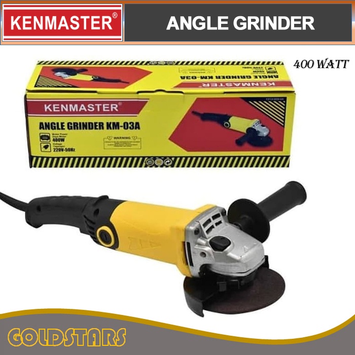 Mesin Gernida Tangan Listrik Kenmaster Angle Gernider Km-03A