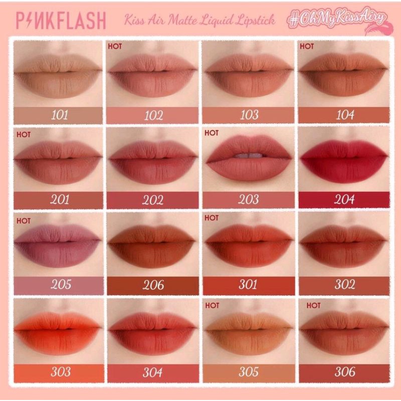[BPOM] PINKFLASH Lip &amp; Cheek Duo Matte Tint | Pink Flash