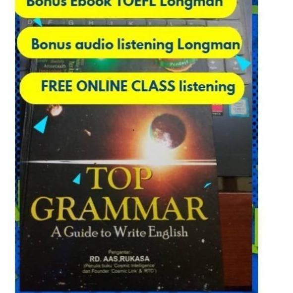 BUKU TOP GRAMMAR A Guide to write English Original fresh from the author [Seb31au22ž]