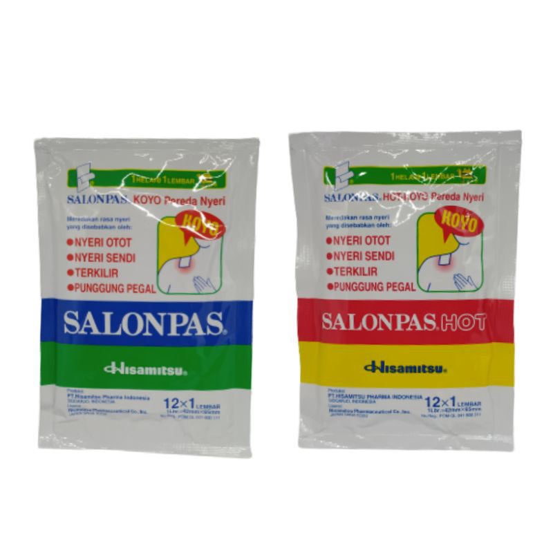 Salonpas koyo 1 pck isi 12 lbr