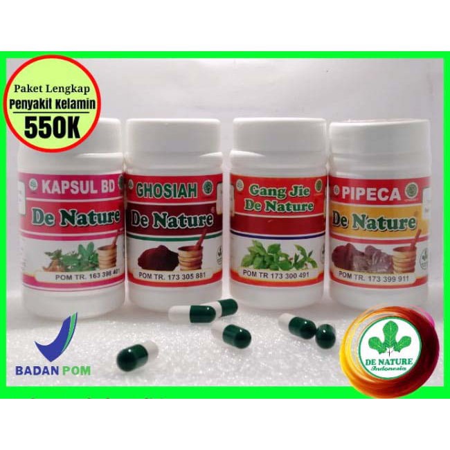 Obat Minum Kutil Kelamin De Nature Paket Ampuh