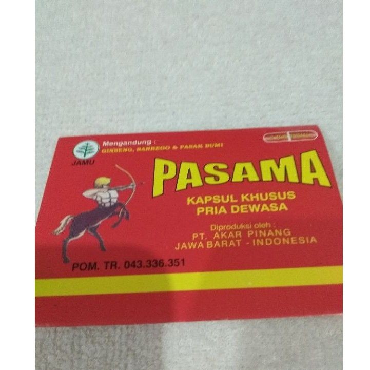 pasama isi 2 kapsul