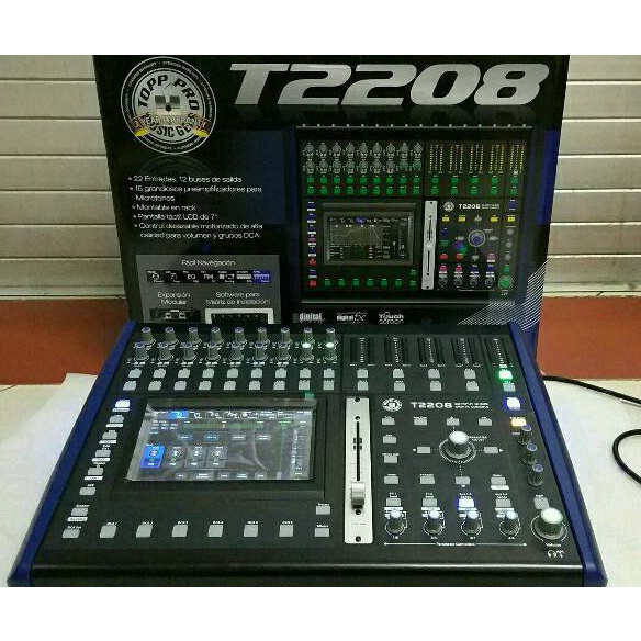 Digital Audio Mixer TopPro Topp Pro T2208 / T 2208 Original TERBAIK