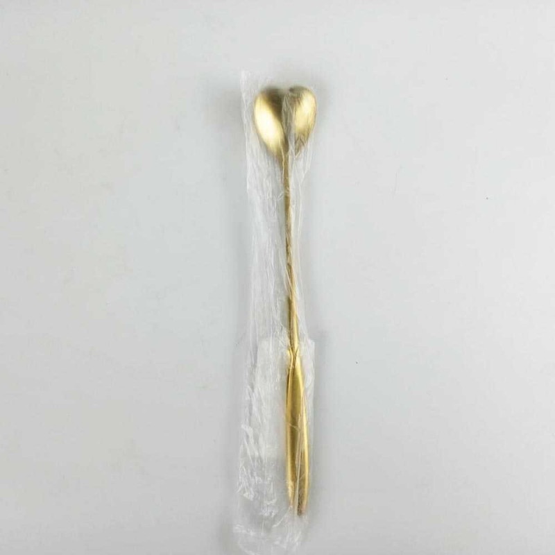 Sendok Teh Gagang Panjang 18CM Long Handled Tea Spoon Stainless