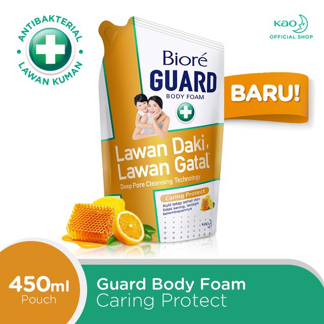 Biore Guard Body Foam 450ml Refill (Sabun Mandi Cair)