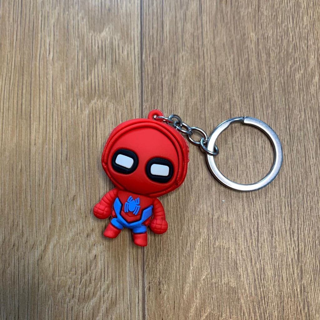 GANTUNGAN KUNCI SUPER HERO MARVEL SOUVENIR LUCU UNIK IMPORT TERMURAH GANTUNGAN HANDPHONE READY COD