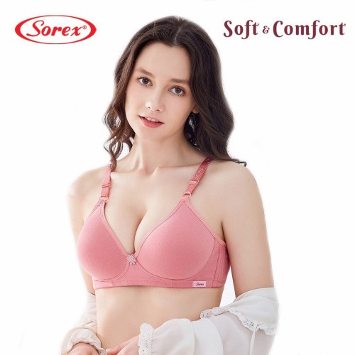 Bra Sorex 17228 Cup B - C Soft &amp; Comfort Wanita Dewasa Remaja | Sorex BH Busa Tanpa Kawat | Open Sorex Ecer