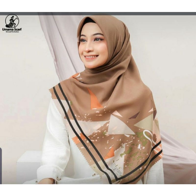 Hijab segi empat Umama Voila Motif LC
