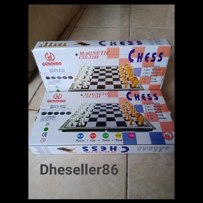 Catur Magnet Besar / Papan Catur Magnet Murah