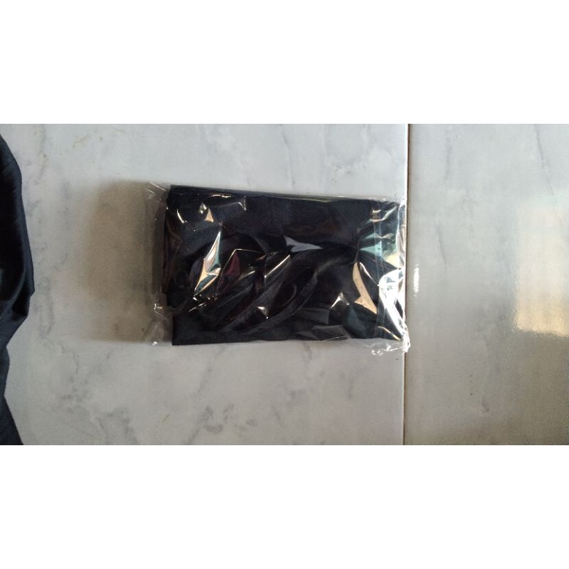 jilbab instan bergo maryam( ukuran M )/jilbab instan tali diamond-Hitam