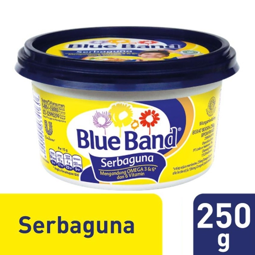 

Blue Band Margarin Serbaguna 250g Blueband Margarine