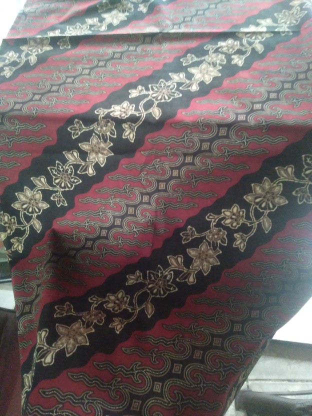 Kemeja Batik Prabu Bahan Katun Baturaden Reguler Fit A579