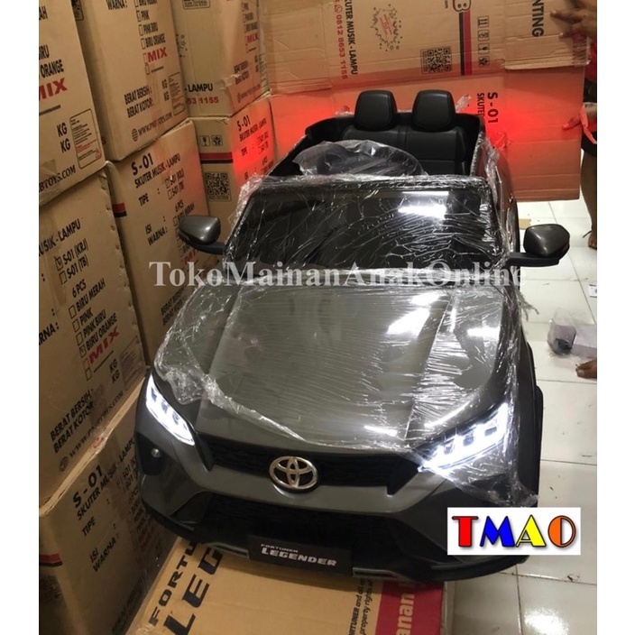 Mobil Aki Anak PMB 7588 TOYOTA Fortuner Legender 7288 Innova Venturer Mobil Anak Remote + Manual Murah-3