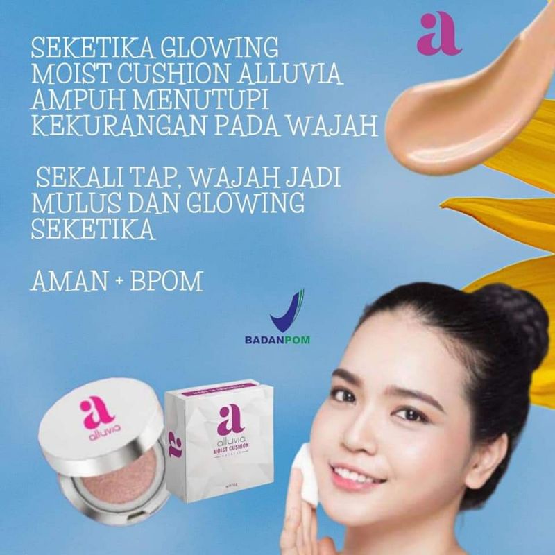 cushion Alluvia / bedak waterproof / awet/ murah