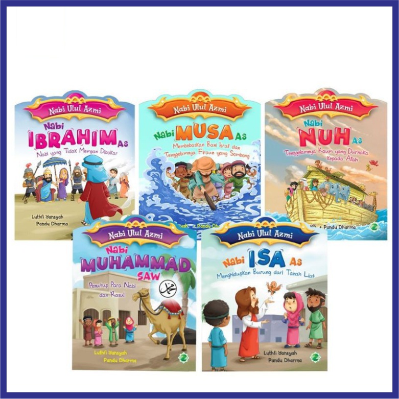 Buku Anak Ulul Azmi Full Color