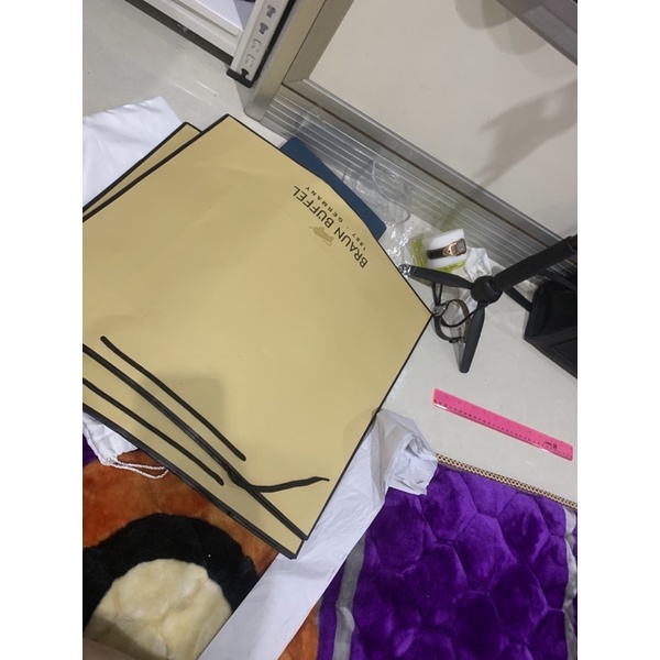 

Paper bag braun buffle