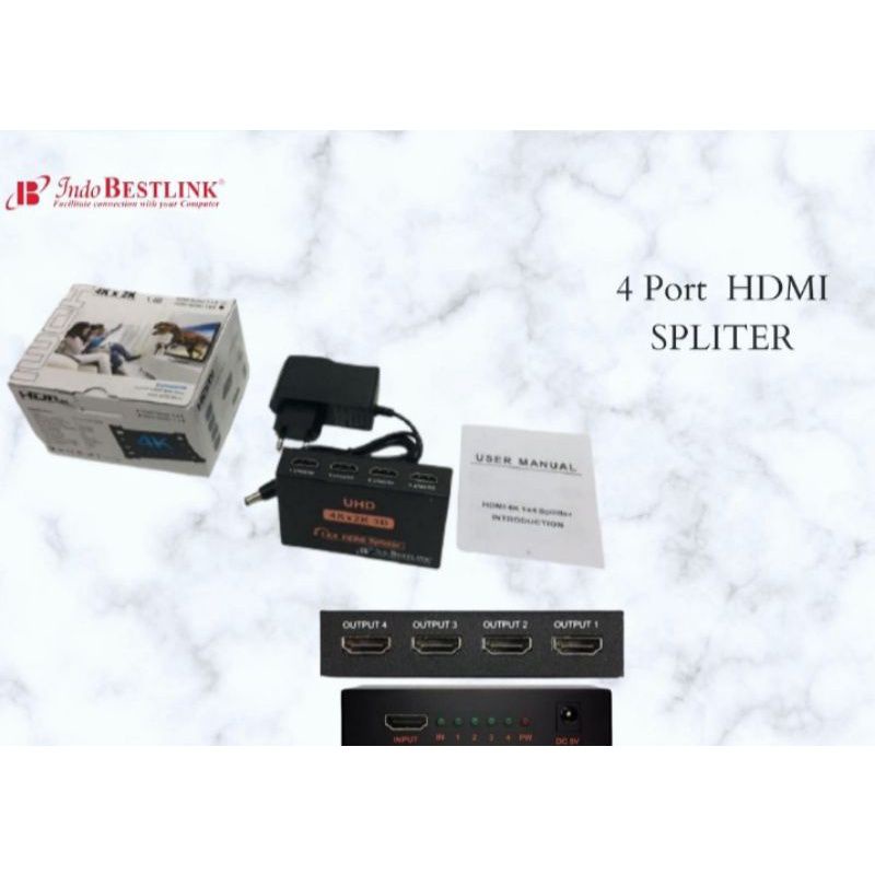HDMI Splitter 4Port /Hdmi Splitter/HDMI 4Port Splitter/HDMI Splitter 4Port INdobestlink.