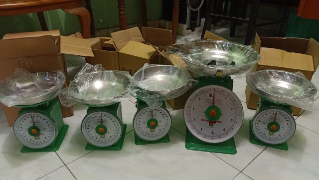 Timbangan Duduk Jarum Nhon Hoa Vietnam Kapasitas 5 Kg