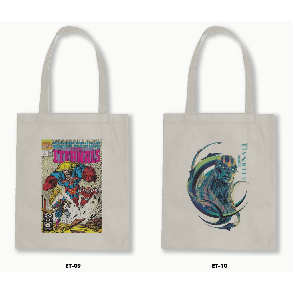 TOTE BAG BLACU - ETERNALS / MARVEL