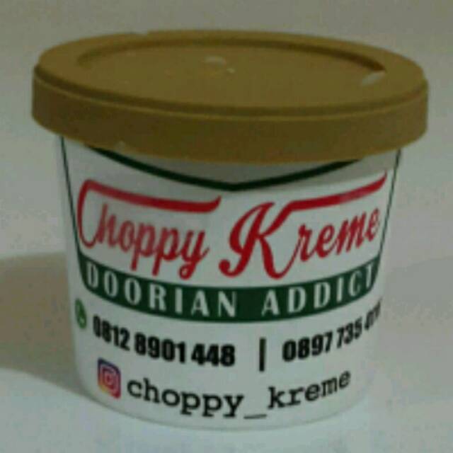 

Durian Cup Choppy Kreme
