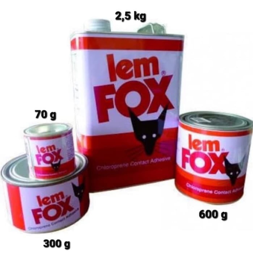

Lem Fox Kuning Galon 2,5 kg