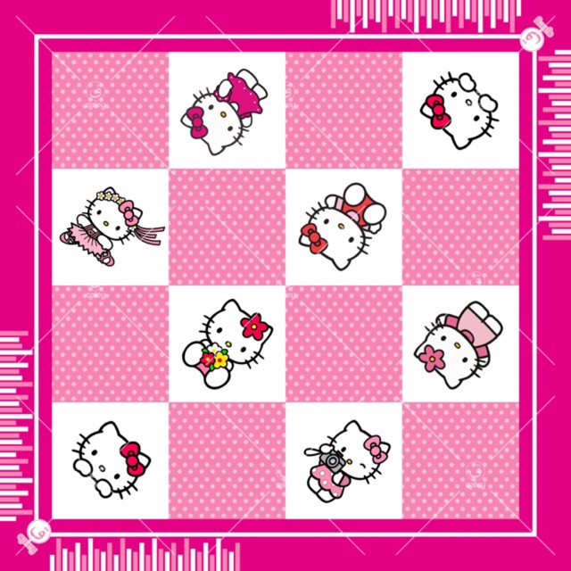 VOAL PRINTING ANAK MOTIF HELLOKITTY / HIJAB ANAK LUCU / KERUDUNG ANAK KARAKTER LUCU / JILBAB ANAK