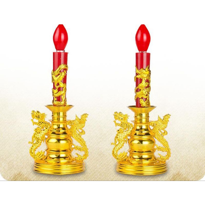 Lampu Sembahyang Motif Naga Hong