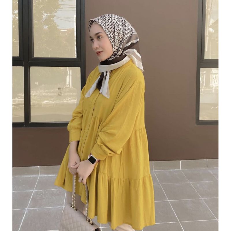 AVISCA DA TUNIK / BAHAN RAYON CRINKLE PREMIUM