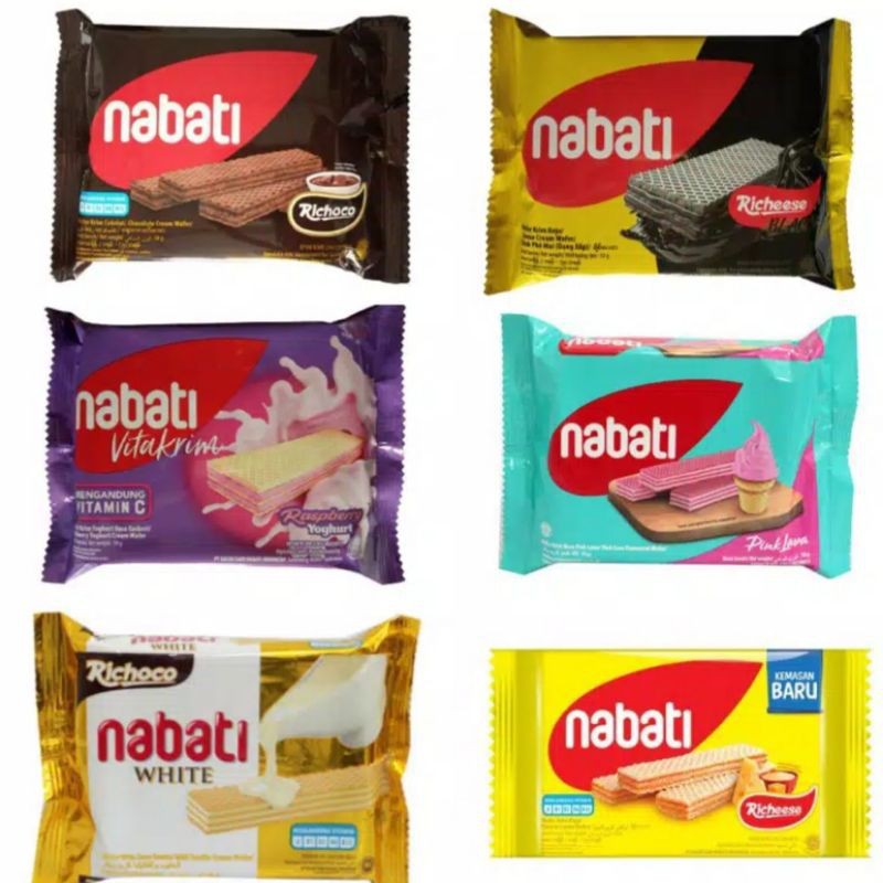 

NABATI WAFER COKLAT/KEJU
