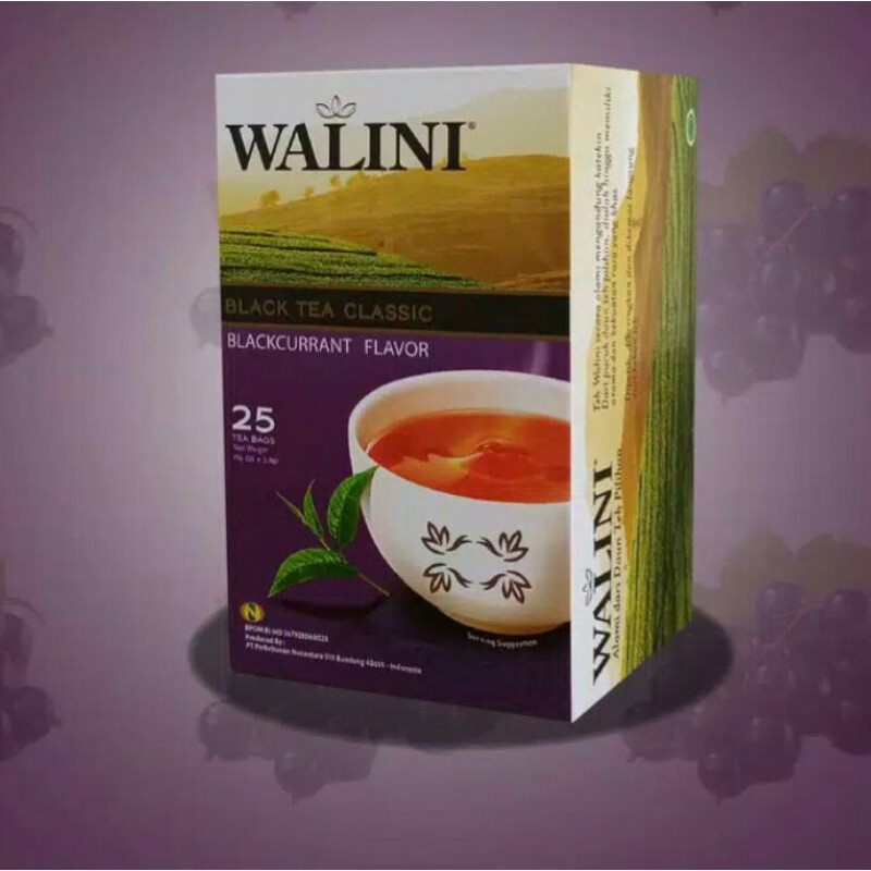 

Teh Walini Blackcurrant Kemasan Amplop