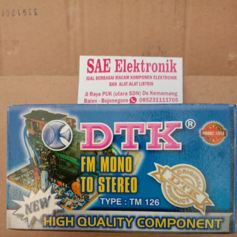 POWER DTK FM MONO TO STEREO