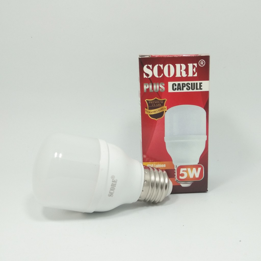 Score Plus Lampu LED Capsule 5 Watt - Cahaya Putih (Garansi 1 Tahun)