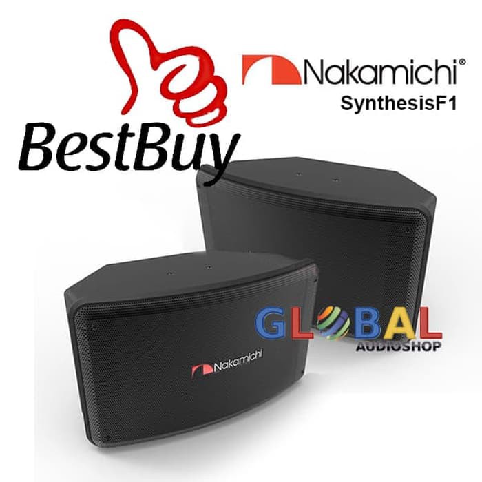 Nakamichi Synthesis F1 Speaker Karaoke F-1 10inch - Hitam