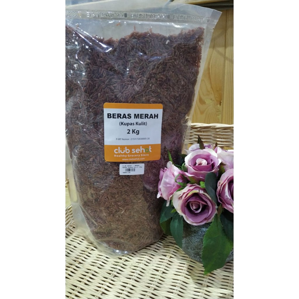 

Club Sehat - Beras Merah Kk (Kupas Kulit) 2kg