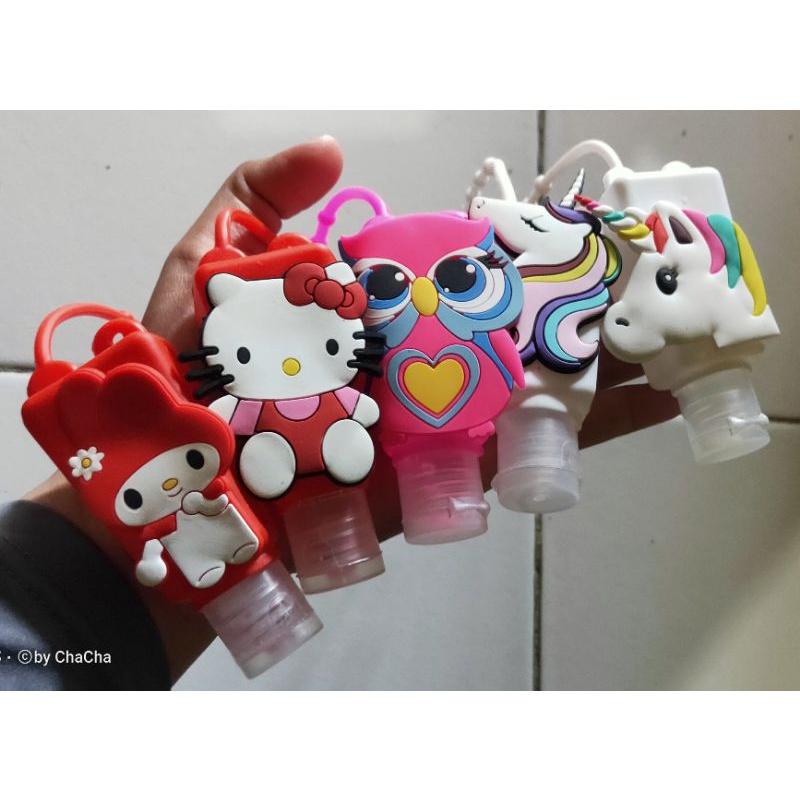 Handsanitizer gel gantungan karakter