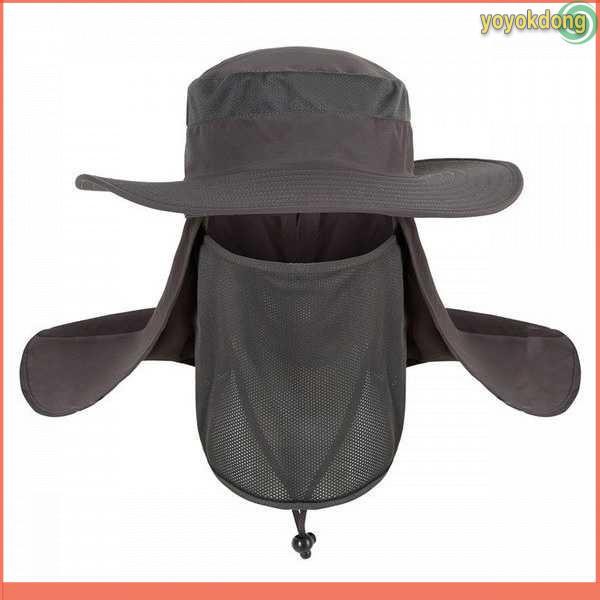 Topi Anti UV Matahari Fishing Hat Round Edge